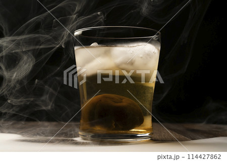 梅酒　冷気　スモーク 114427862