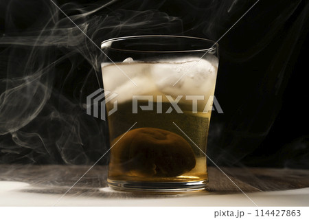 梅酒　冷気　スモーク 114427863