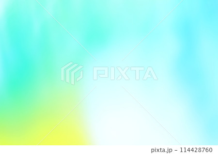 パステル青緑色ゆるやかな流れの背景 グラデーション パステル青緑色ゆるやかな流れの背景 グラデーション 114428760
