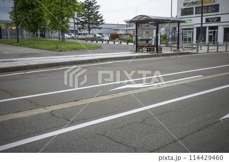 新庄駅　周辺の風景　（山形県新庄市） 114429460