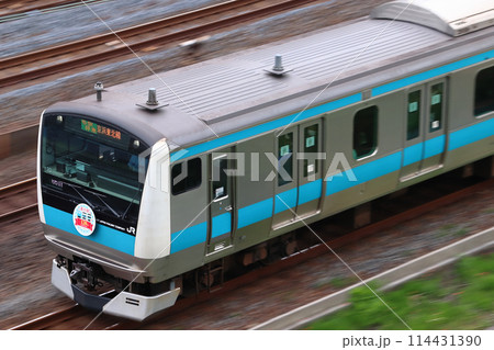 ［JK］京浜東北線E233系電車（蒲田駅開業120周年記念） 114431390