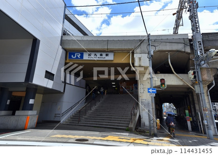 大阪環状線　西九条駅 114431455