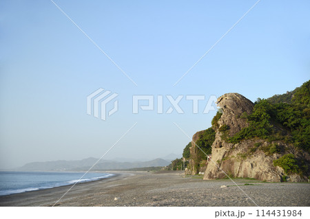 七里御浜・獅子岩　【三重県熊野市井戸町】 114431984
