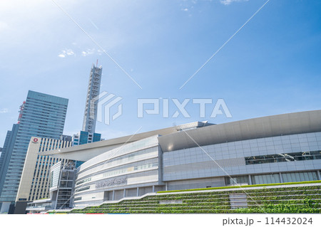 「埼玉県」さいたまスーパーアリーナとさいたま新都心ビル 114432024