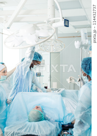 sad unhappy assistant after unsuccessful surgery sad unhappy assistant after unsuccessful surgery 114432737