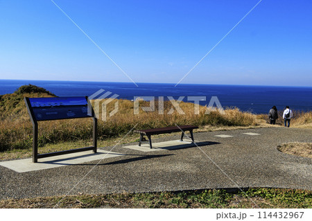 南伊豆の奥石廊崎（ユウスゲの丘） 114432967