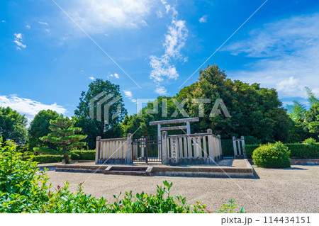 京都市右京区　第六十四代円融天皇　後村上陵 114434151