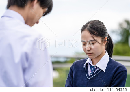 高校生のポートレート 114434336