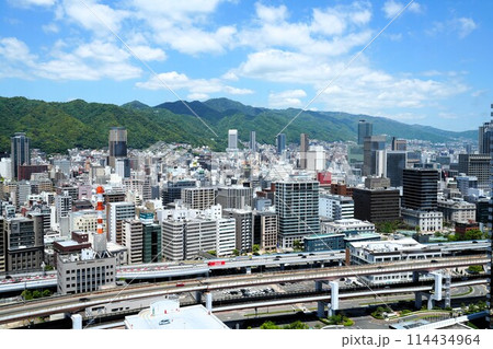 神戸ポートタワーからの眺め(2024年5月撮影、リニューアル後) 神戸ポートタワーからの眺め(2024年5月撮影、リニューアル後) 114434964