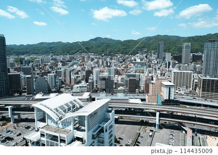 神戸ポートタワーからの眺め(2024年5月撮影、リニューアル後) 神戸ポートタワーからの眺め(2024年5月撮影、リニューアル後) 114435009