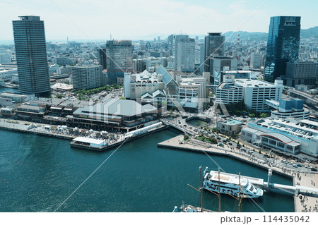 神戸ポートタワーからの眺め(2024年5月撮影、リニューアル後) 神戸ポートタワーからの眺め(2024年5月撮影、リニューアル後) 114435042