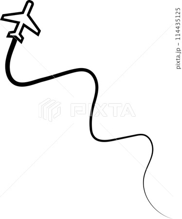 Airplane routes, aircraft, plane paths, travel 114435125