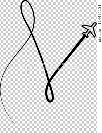 Airplane routes, aircraft, plane paths, travel 114435151