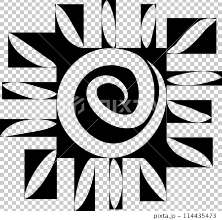 Set of hand drawn sun icons. Doodle style 114435473