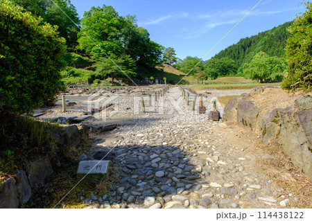 一乗谷朝倉氏遺跡　朝倉館跡 114438122