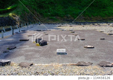 一乗谷朝倉氏遺跡　朝倉館跡 114438126