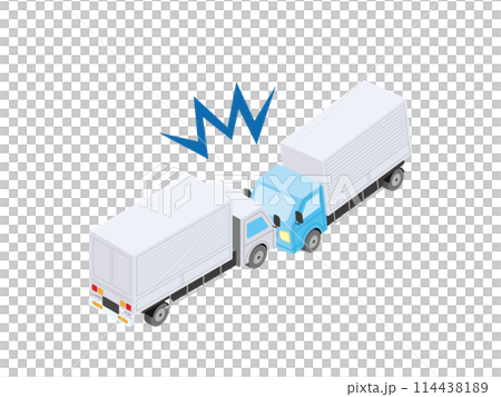 貨車正面相撞交通事故 114438189