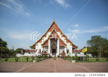THAILAND AYUTTHAYA WAT MONGKHON BOPHIT 114438864