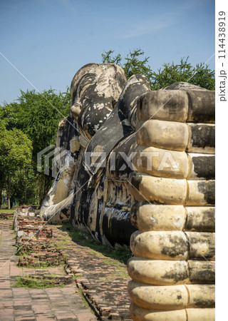 THAILAND AYUTTHAYA WAT LOKAYASUTHARAM 114438919