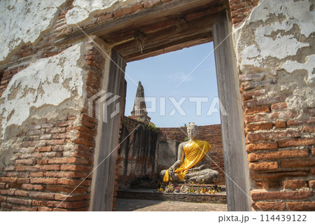 THAILAND AYUTTHAYA WAT WORACHETTHARAM 114439122