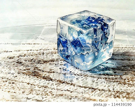 氷のキューブ 114439190