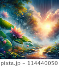 梅雨時期の雨 114440050