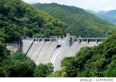 長野県下伊那郡松川町_片桐ダム5_2023年9月 長野県下伊那郡松川町_片桐ダム5_2023年9月 114440360