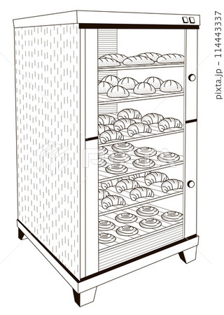 large commercial electric baking oven 114443337