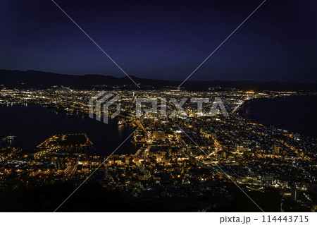 北海道_絶景の函館夜景 北海道_絶景の函館夜景 114443715