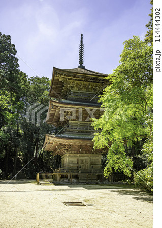 本山寺 三重塔 岡山県美咲町 本山寺 三重塔 岡山県美咲町 114444302