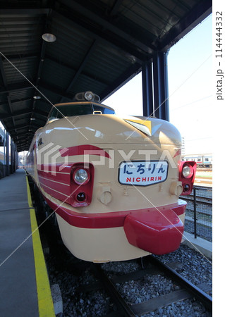 レトロ車両・ボンネット形485系電車・車両番号クハ481-603・特急にちりん 114444332