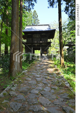 龍穏寺の山門 越生町 龍穏寺の山門 越生町 114444927