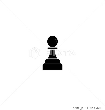 pawn chess icon pawn chess icon 114445608