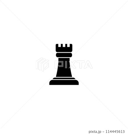 rook chess icon rook chess icon 114445613