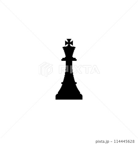 king chess icon 114445628