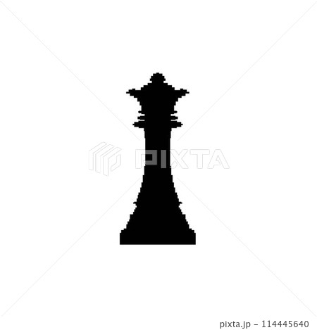 queen chess icon 114445640