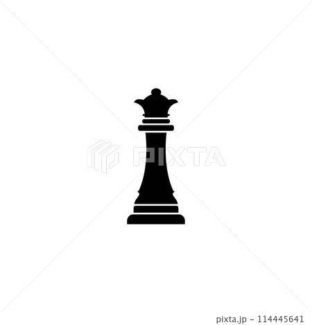 queen chess icon queen chess icon 114445641