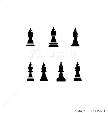 chess icon 114445691