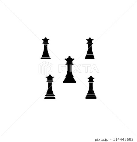 chess icon 114445692
