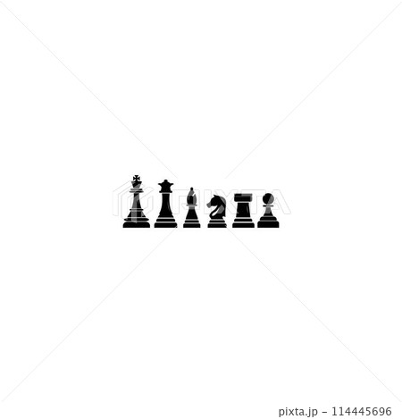 set chess icon set chess icon 114445696