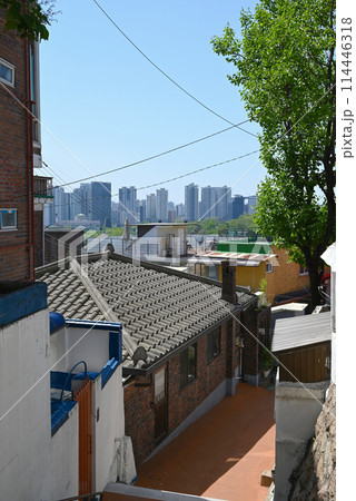 梨泰院の住宅街【韓国/梨泰院洞】 114446318