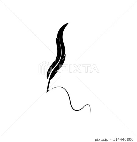 feather pen feather pen 114446800