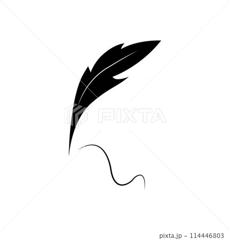 feather pen 114446803