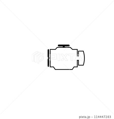 car engine icon 114447283
