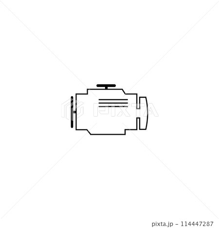 car engine icon car engine icon 114447287