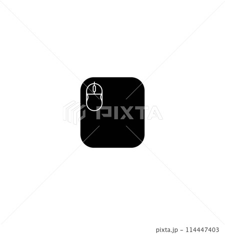 mouse pad icon mouse pad icon 114447403