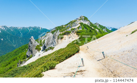 夏の燕岳登山（燕山荘～燕岳山頂） 114447474