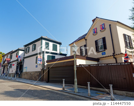 神戸北野町 山本通の街並み 神戸北野町 山本通の街並み 114447550