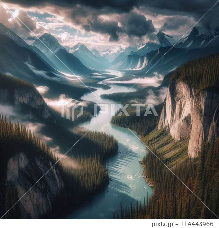綺麗な絶景 綺麗な絶景 114448966