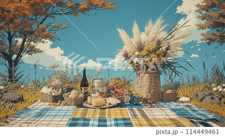 ピクニックのランチ 114449461